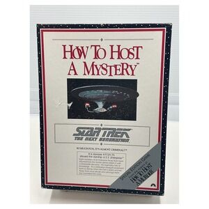 Star Trek The Next Generation How to Host a Mystery Game